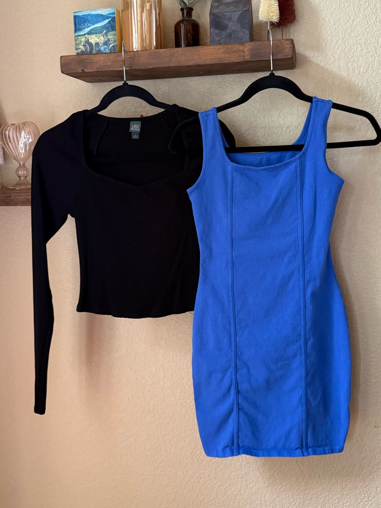 Target Wild Fable Juniors Lot, Dress & Top